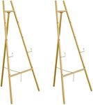 Gold Easel Stand for Sign, Heavy Du
