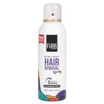 FURR Hair Removal Spray 200ml with Aloe Vera Extract and Vitamin E for Soft Skin | Painless Hair Removal in Just 5 min | Chest, Hand, Legs, Underarm and Intimate Area | for Men And Women