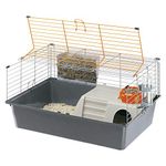 Ferplast Small Animal Cage Guinea Pig Cage CAVIE 15, Accessories Included, 70 x 47 x 37,5 cm