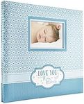 MCS 13.5x12.5 Baby Theme Love You to The Moon and Back Scrapbook Album with 12x12 Pages & Photo Opening (860127)