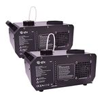 2x QTX Flare Vertical Smoke Fog Machine RGB CO2 Jet Type Effect inc Remote