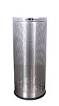 Malabar Mintage Stainless Steel Paper Bin 12x28", Perforated Bin 50 ltr(Large)