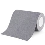 OQingluan Anti Slip Tape, 20cm*10m .9 in*33 ft, Anti Slip Safety Grip Tape for Stairs, Non Skid Strip Tape, Strong Traction, for Indoor & Outdoor Stairs, Waterproof, Grey
