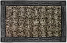 CLEAN MACHINE 10376918 Astroturf Dirt Trapper Doormat, 22.25" x 35.25", Omega Earth Taupe