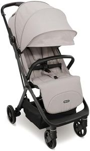 My Babiie MBX7 Autofold Stroller – from Birth to 4 Years (22kg), Foldable & Compact, Lightweight, Travel Buggy for Toddlers, Pushchair Includes Rain Cover - Camel