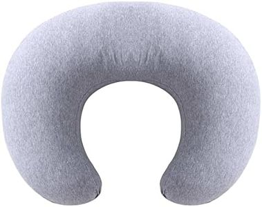 Witeasy Breastfeeding Pillows, Baby Nursing Pillow with Removable Cotton Cover for Breast Feeding & Bottle Feeding, Machine Washable (Solid-Gray)…