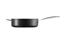 Le Creuset Toughened Non-Stick Sauté Pan without Lid, Ideal For All Hob Types Including Induction, 26 cm, Black, 51110260010202