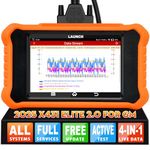 2025 LAUNCH Creader Elite V2.0 fit for GM Bi-Directional Scan Tool, All Reset Full System Diagnostic Scanner, AUTOVIN, Full OBD2 Code Reader for Buick/Chevrolet/Cadillac/GMC, Lifetime Free Update
