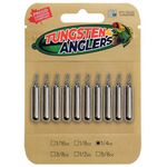 Tungsten 4 Anglers – 97% Pure Tungsten Skinny Drop Shot Weight Perfect Your Finesse Fishing |1/8oz. to 1/2oz. - Multi-Color | Perfect Your Finesse Fishing – 4-10-Pack/Bag (1/4oz. 10pc. QD)