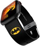 DC Comics – Batman Icon Smartwatch Strap – Officially Licensed, Compatible with Every Size & Series of Apple Watch (watch not included), silicone