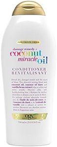 OGX Extra Strength Damage Remedy + Coconut Miracle Oil Conditioner for Dry, Frizzy or Coarse Hair, Hydrating & Flyaway Taming Conditioner, Paraben-Free, Sulfate-Free Surfactants, 750 mL