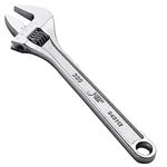 JeTech AW-12 - NORMAL TYPE ADJUSTABLE WRENCH (Chrome Plated)