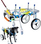 Adjustable 4-Wheel Dog Wheelchair| 