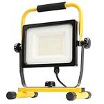 DAYATECH 65W LED Work Light, 7000LM Super Bright Flood Work Light, 5000K, Waterproof and Adjustable Angle Working Lights for Workshop, Garage, 5 Ft Power Cord