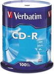 Verbatim CD-R 700MB 80 Minute 52x Recordable Disc - 100 Pack Spindle (FFP)