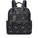 RADLEY Women's London Finsbury Park Jacquard-Medium Zip Top Backpack, Thunder, M