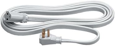 Fellowes 1-Outlet 3-Prong Heavy Duty Indoor Extension Cord, 9 Feet - 99595 Gray