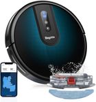 Bagotte Robot Vacuum Cleaner, 4-in-1 Robot Vacuum and Mop, Gyro Navigation,Carpet Automatic Boost,Virtual Boundary, Self-Charging, Alexa/App/WIFI for Pet Hair Hard Floor Carpet