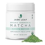 Jade Leaf Organic Ceremonial Grade Matcha Green Tea Powder - Authentic Japanese Origin - Barista Edition For Cafe Quality Tea & Lattes (30g)