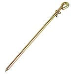 MOKIKUBA- Portable Ground Rod - Grounding Pin with Ground Wire Lug | Great for Electric Fences,Antennas,Satellite Dishes,Ground Post Pin,Tie out Stake (Portable)