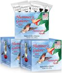 Hummer's Galore Hummingbird Food, Ready-to-Mix Hummingbird Nectar, All-Natural Nectar Collector Formula, No Preservatives or Dyes, Makes 192 oz (Pack of 3)