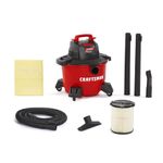 CRAFTSMAN 22 litre (6 Gallon) 3.5 Peak HP Wet/Dry Vac, Shop Vacuum for General Use/Car Cleaning with Attachments (CMXEVBE17584) - Ideal for Car Cleaning, Home, Pool, Hot Tub and Other Projects