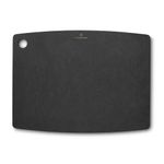 Victorinox Kitchen Series Chopping/Cutting Board - Perfect for Cutting Vegetables, Fruits & Meat, Black, Extra Large (7.4123.3)