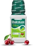 Dulcolax Liquid Laxative for Gentle Occasional Constipation Relief, For Adults and Children Ages 2 and Over, Stimulant-Free, Fast Acting Laxative, Cherry, 354mL Bottle