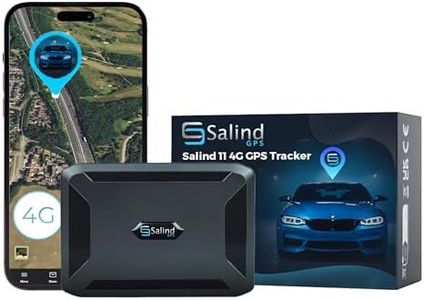 SALIND GPS Tracker 11 (Model 4G) - GPS Tracker for Car, Motorcycle, Vehicles and Trucks with Magnet, Approximately 40 Days of Battery Life (up to 90 Days in Standby Mode)