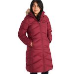 Marmot Montreaux Women's Full-Length Down Puffer Coat, Fill Power 700, Berry Wine, Medium