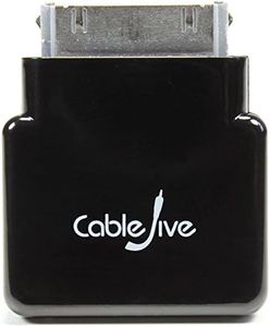 CableJive dockStubz+ Charge Converter and 30-pin Pass Through Adapter for iPhone, iPod, and iPad