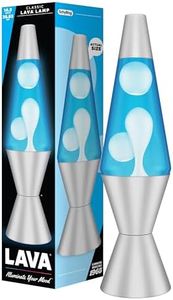 Lava Lamp Classic, 14.5-inch, White/Blue, Aluminium