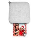 HP Sprocket 3x4 Inch Instant Smartphone Photo Printer - Portable Color Wireless Mobile Printer - Zink Sticky-Back Photos - Print from Compatible iOS & Android Devices with Bluetooth w/the Creative App