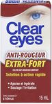 Clear Eyes Triple Action - 15 ml - Eye Drops for Dry Eyes, Redness & Irritation Relief