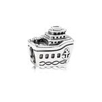 FGT Boat Cruise Ship Charm Compatible with Pandora Bracelets Anchor Ocean Vacation Girls Women Mum Sister Daughter Auntie Granddaughter Mothers Day Valentine Birthday