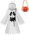 ReliBeauty Ghost Costume Kids with 