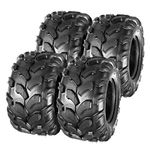 MaxAuto Sport ATV Tires 18x9.5-8 Lawn Mower Tires ATV UTV Off-Road Tires Knobby Sport Golf Cart Tractor Turf Tire 18x9.50x8 All-Terrain 4PR P311 Set of 4