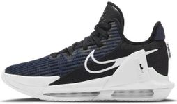 Nike Mens Lebron Witness 6 Basketball Shoes (Black/White/Dark Obsidian, Adult, Men, Numeric, Medium), 11.5