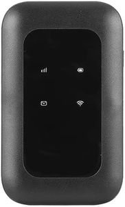 4G WiFi Mobile Hotspot, 2.4G Portable Mobile Hotspot Device, 150Mbps Travel Router with LED Screen, Up to 10 Devices, 72 Hours Standby, 2100mAh, for Europe Asia