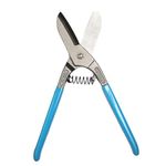 Taparia TCS 12 Steel (310mm) Tin Cutters with Spring (Blue and Silver)