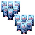 Multi Pool Shock Treatment – (450g Each) - Fast-Acting Granular Chlorine Shock - Clarifier, Buffer & Stain Inhibitor - Available Chlorine for Crystal Clear Water - By Pool Supplies Canada (Pack of 12)