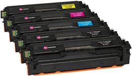 Set of 5 Premium Toner Compatible with Samsung Xpress SL-C1810W SL-C1860FW CLX-4195FN CLX-4195FW CLP-415N CLP-415NW CLT-504S Black 2,500 Pages & Colour 1,800 Pages