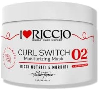 I Love Riccio Curl Switch Maschera Per Capelli Ricci Con Olio di Argan, Macadamia e Jojoba, Ricci Definiti, Morbidi e Lucidi, Reidrata Capelli Secchi e Crespi, 250 ml