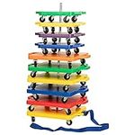 Champion Sports Scooter Stacker, Yellow