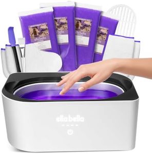 ELLA BELLA® Paraffin Wax Machine for Hand and Feet • Parafin Wax Warmer • Everything in One Kit – Paraffin Wax Refills, Mitts & Booties • Soothing Relief with Parrafin Wax • At Home Spa Experience