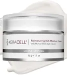 KERACELL Moisturizer Face Cream – Rejuvenating Rich Moisture Cream with Human Stem Cell Technology for Dry, Mature Skin – Face Moisturizer for Women & Men with Plant-Based Retinol Alternative - 1.7 oz