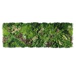 Artificial Plant Flower Living Wall Panels Realistic - 3sq. M - Indoor/Outdoor - Interlocking Non Repeating Pattern - Garden, Home, Salon, Office