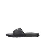 Nike Men's Benassi Just Do It Athletic Sandal, Black White, 9 UK