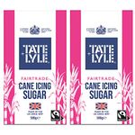 2 x 500g Cane Icing Sugar Cooking Baking Cup Cake Pancake Butter Cream Muffin