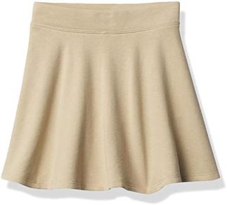 The Children's Place Girls' Uniform Active French Terry Skort Sandy S (5/6)